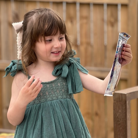 Bebe Organic Tulle and Crochet Dress as new - Picture 10 of 11